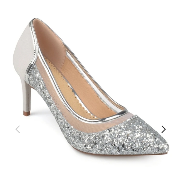 Journee Collection Shoes - Journee Sparkle Heels